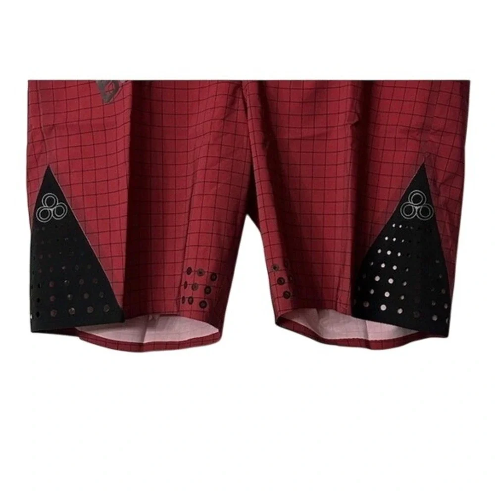 NWT 8eighty Hurricane Mens P-D880 Red‎ Board Shorts Swimming Trunks Size 33